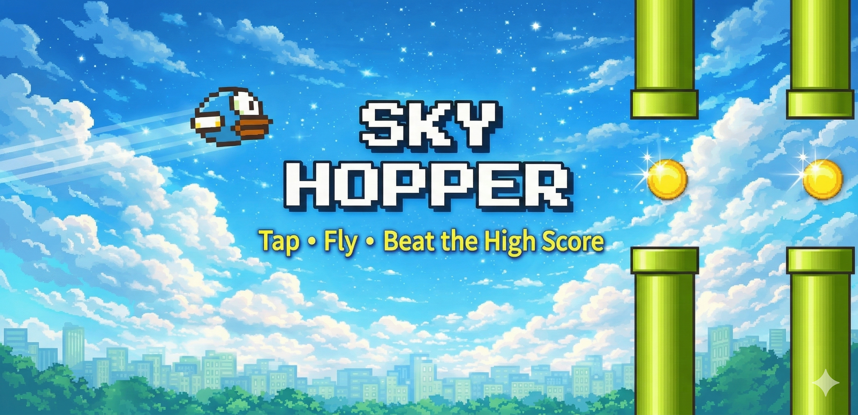 Sky Hopper gameplay banner